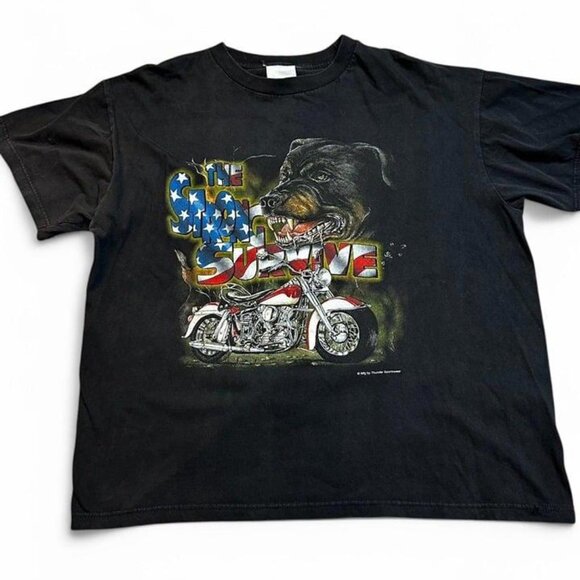 Vintage the strong survive biker punk grunge‎ Tshirt XL - Picture 1 of 4
